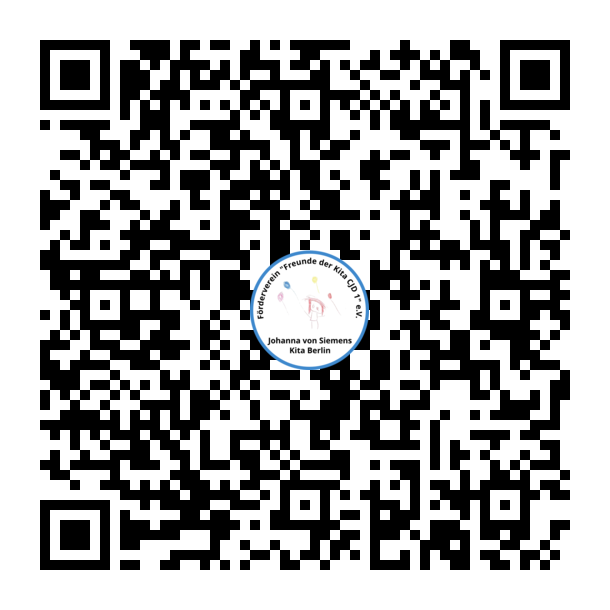 EPC QR Code mit Informationen zur Bankverbindung